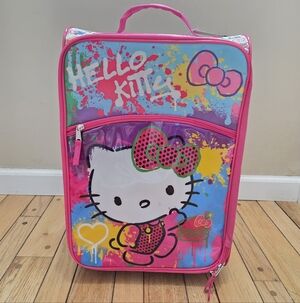 NEW Hello Kitty Grafitti Carry-On Luggage